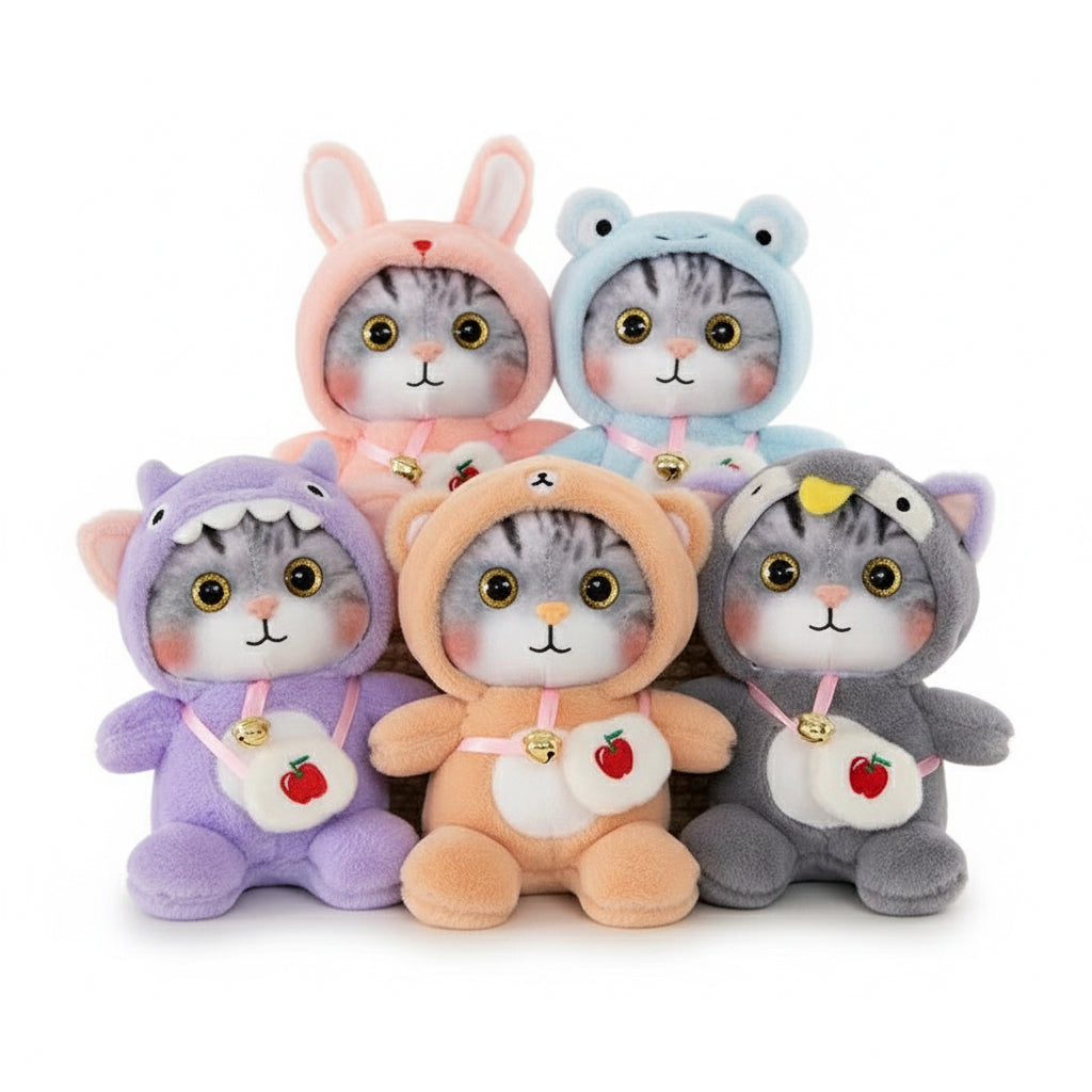 Chubby Cheeks Kitty Critter Plush Collection