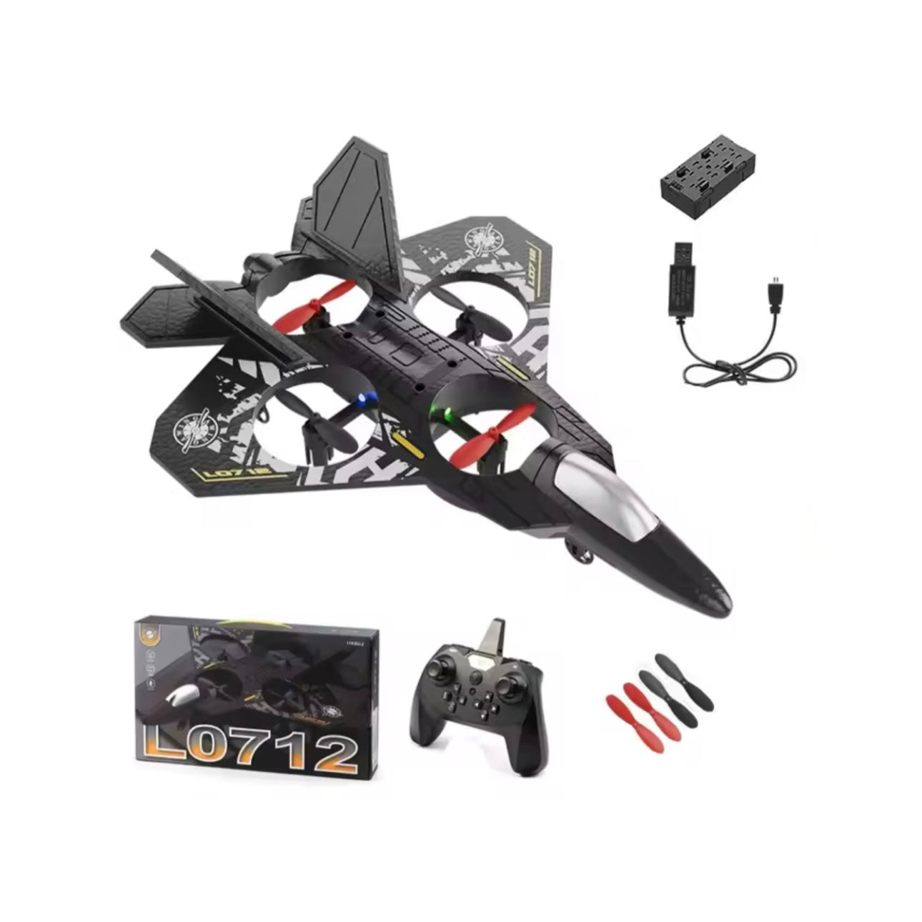 Dino-Flyer Pterodactyl RC Quadcopter Drone