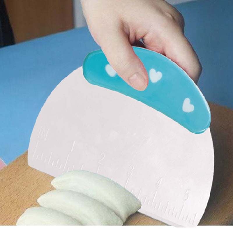 Versatile Plastic Dough/Cake Scraper (2-Pack)