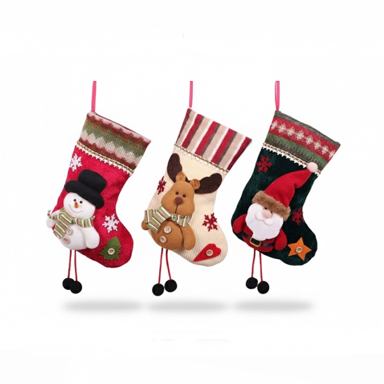 Dangling Legs Character Christmas Stockings