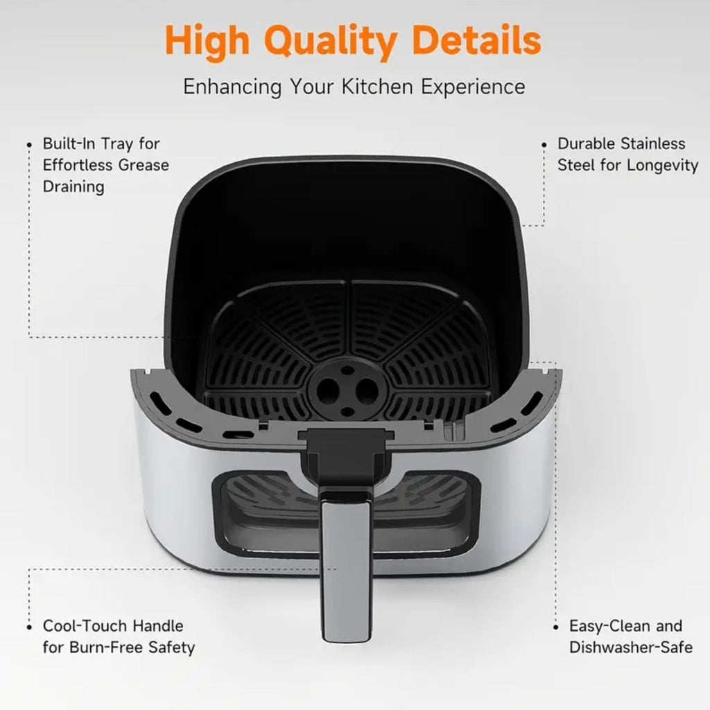 AuraView Compact Air Fryer Oven