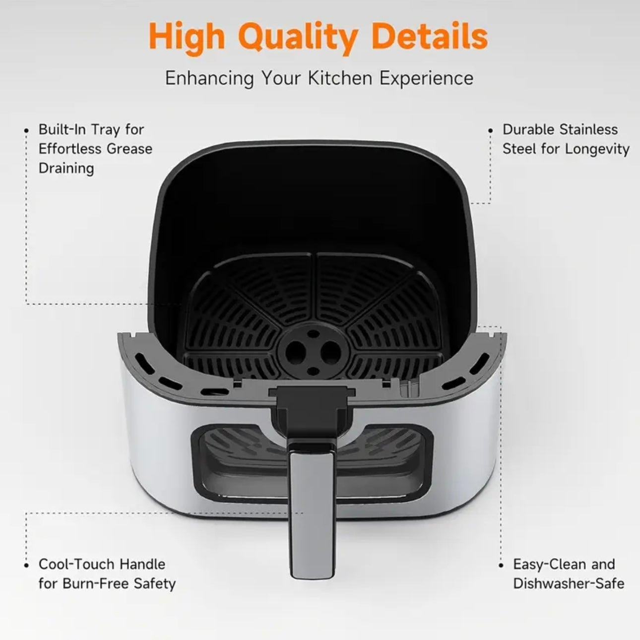 AuraView Compact Air Fryer Oven