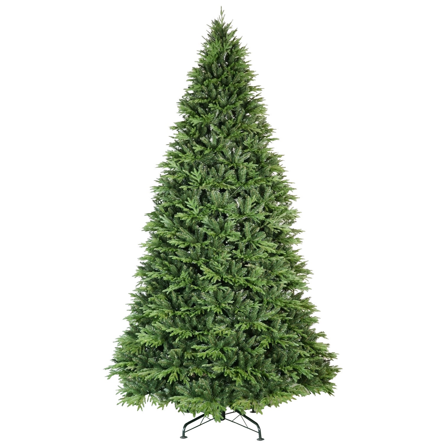 5’ Green Christmas Tree With Auto Open, Flame Retardant & Easy Assembled Steel Base
