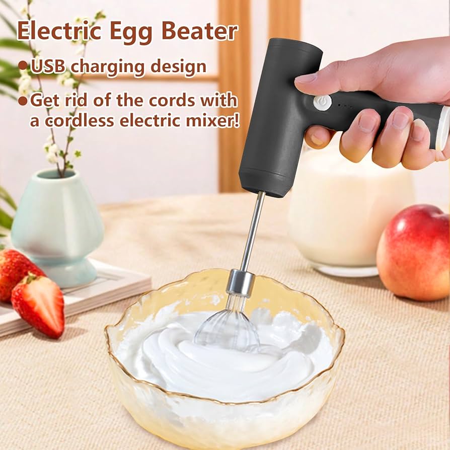 Rechargeable Electric Household Baking Small Mini Whisk