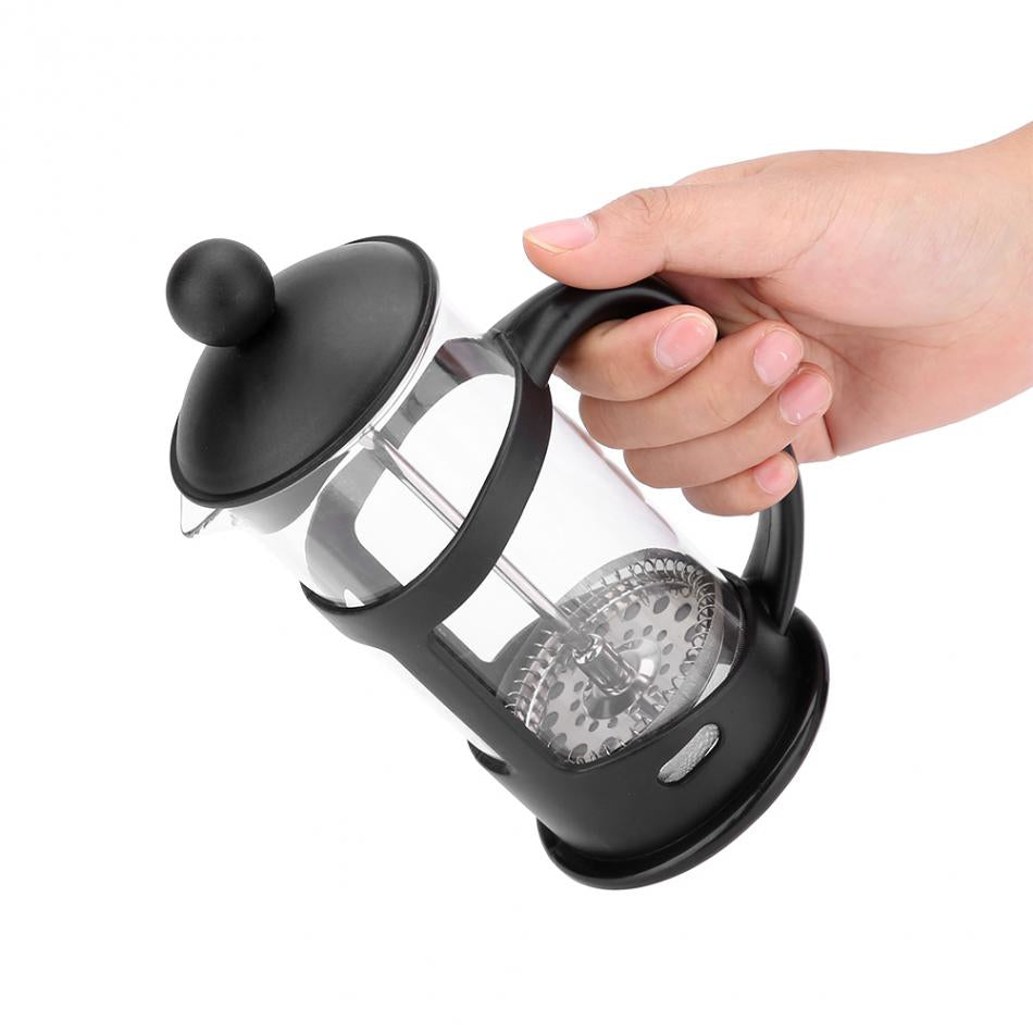 Classic Black French Press Coffee & Tea Make