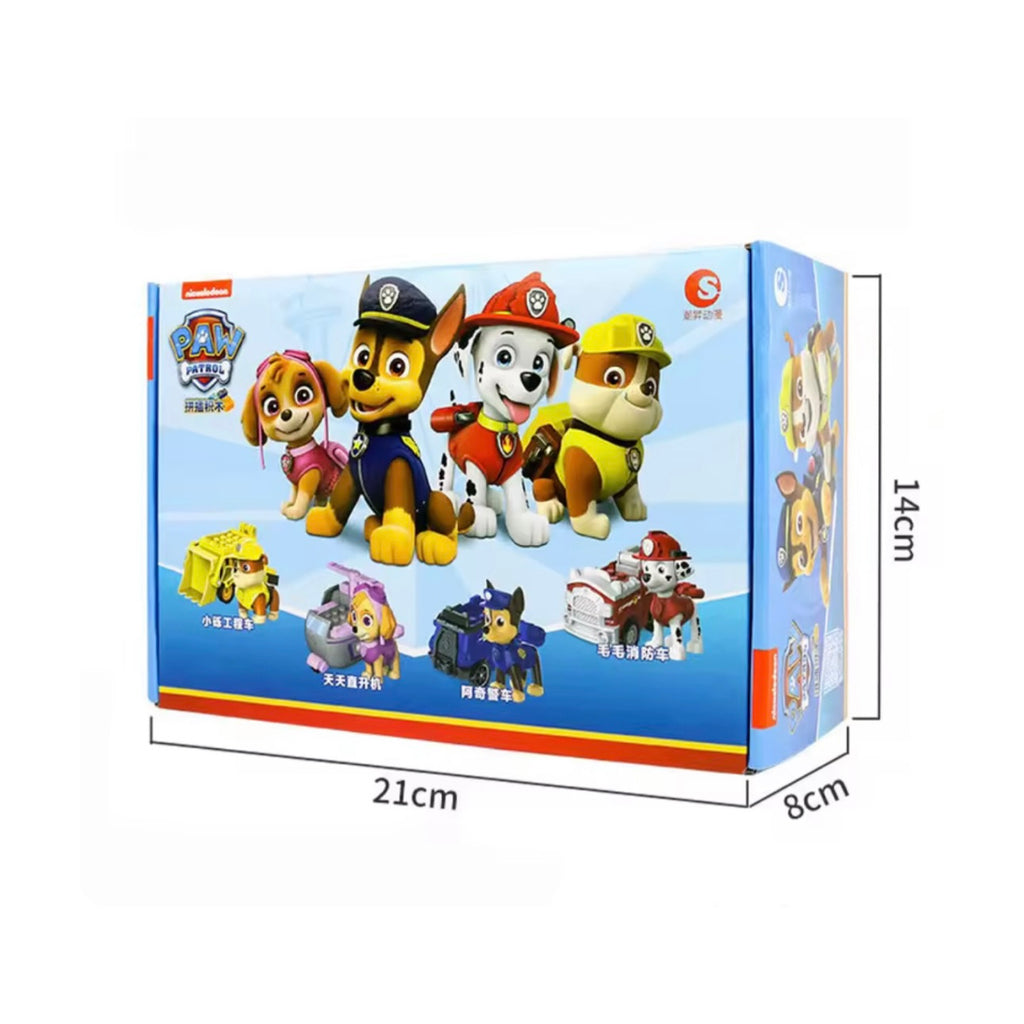 PAW Patrol Rescue Builders Block Set (4-in-1 Starter Pack)
