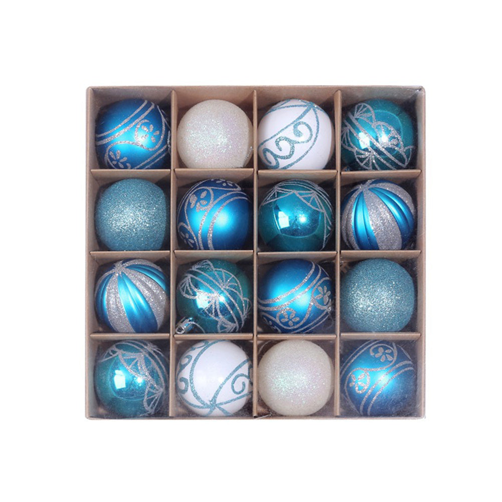 Themed & Patterned Christmas Ornament Gift Set (16-pack)