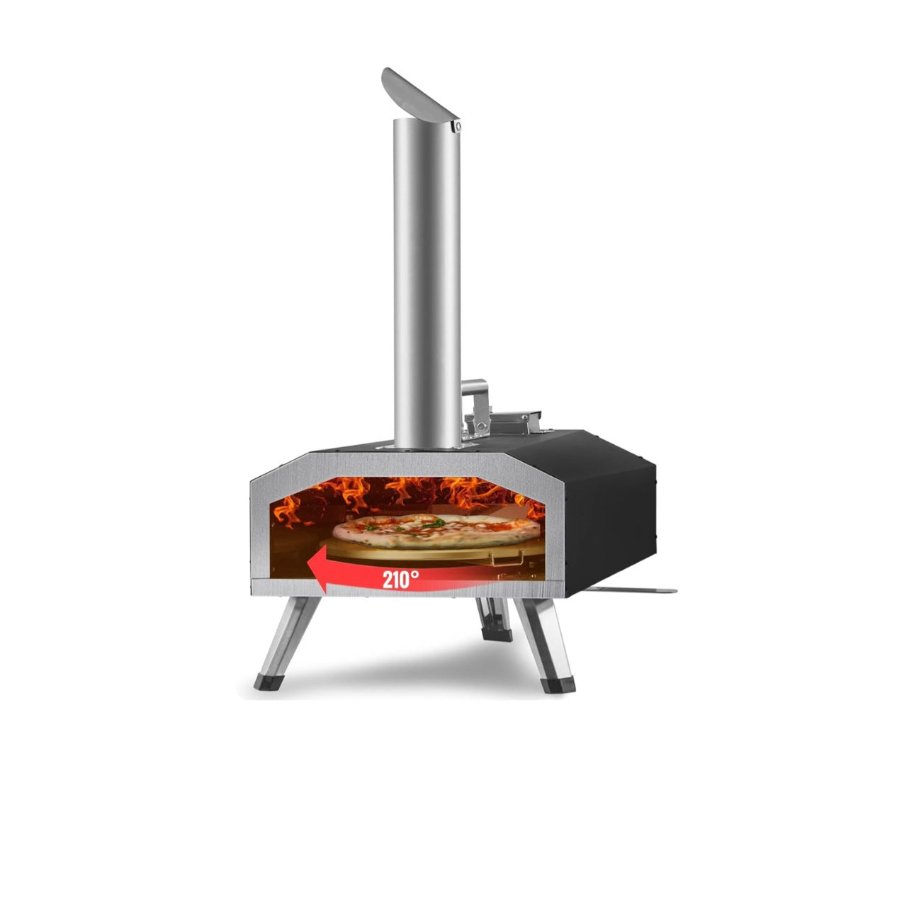 “Apertura" Multi-Fuel Portable Outdoor Pizza Oven