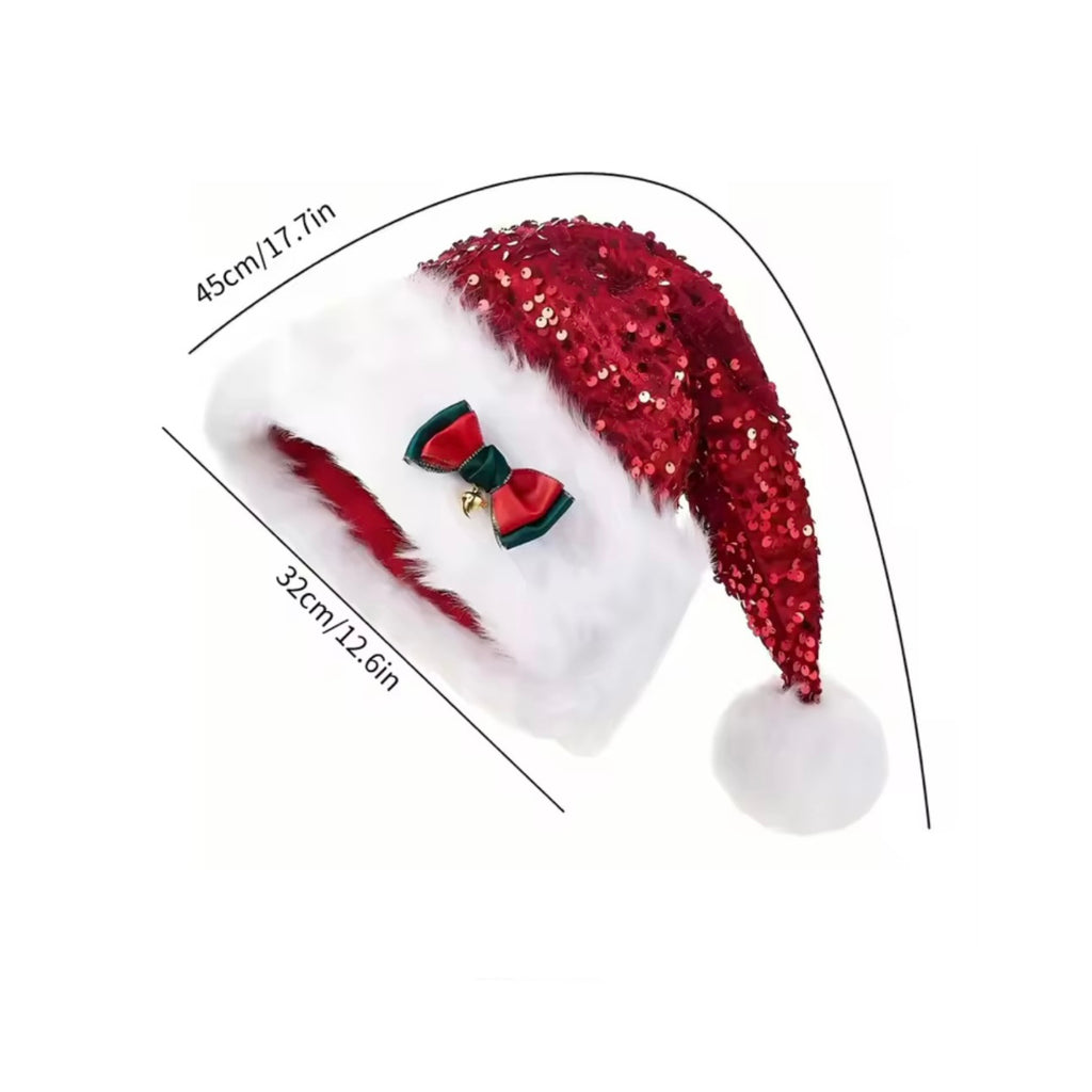 Shimmer & Shine Sequin Santa Hat Collection