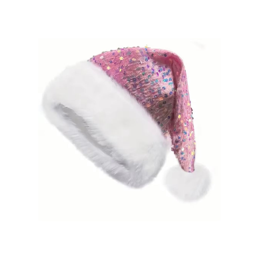 Shimmer & Shine Sequin Santa Hat Collection