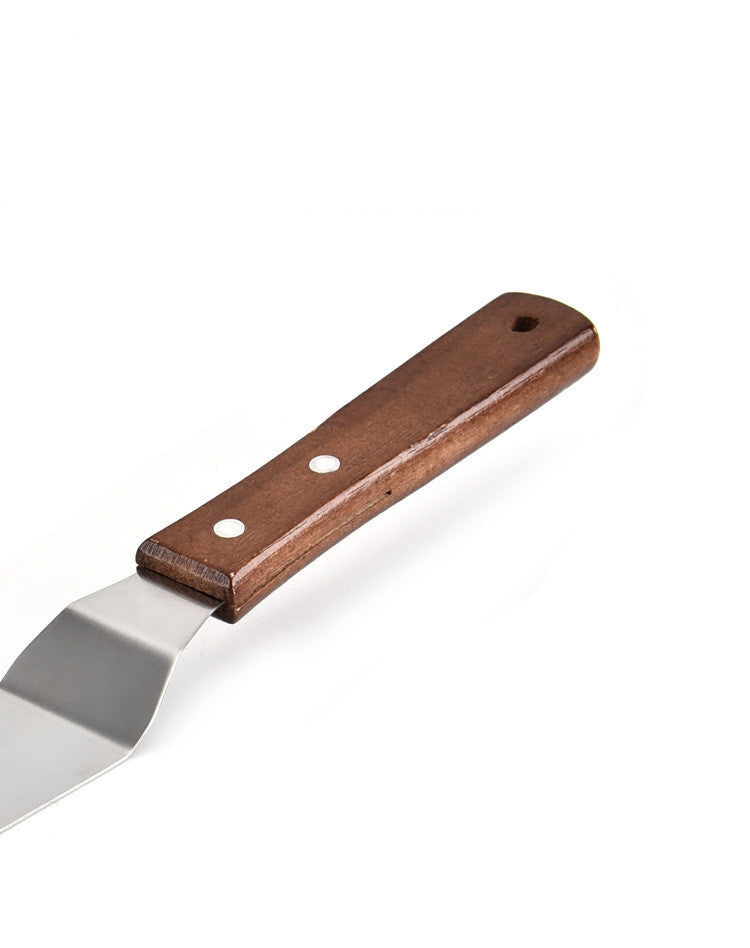 4 - PCS Stainless Steel Offset Cake Spatula Set