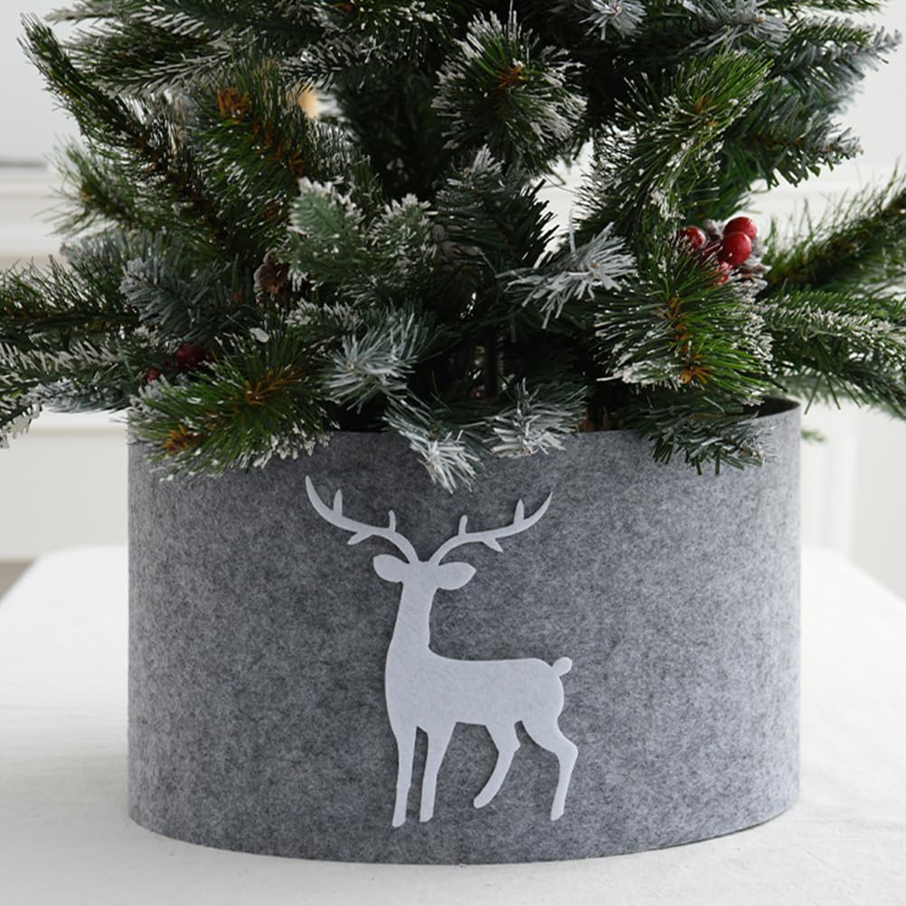 Nordic Stag" Felt Storage Basket / Organizer