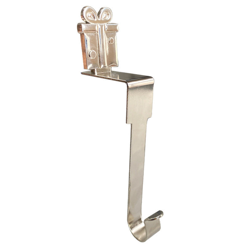 Fashion Metal Long Christmas Stockings Hook (3-Pack)