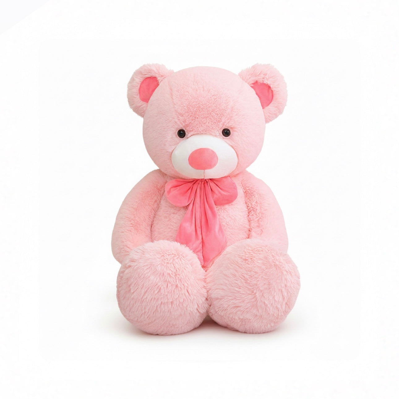 The Grande Cuddles Classic Plush Hug Cute Ribbon Teddy Bear