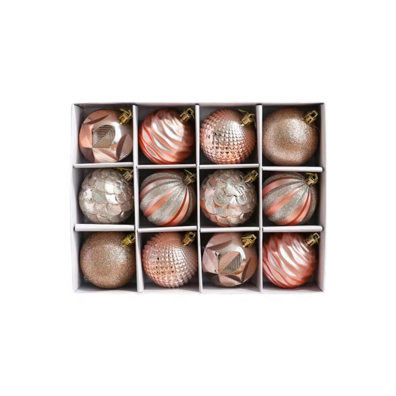 Deluxe Texture Harmony: 6-Color Christmas Ornament Master Set