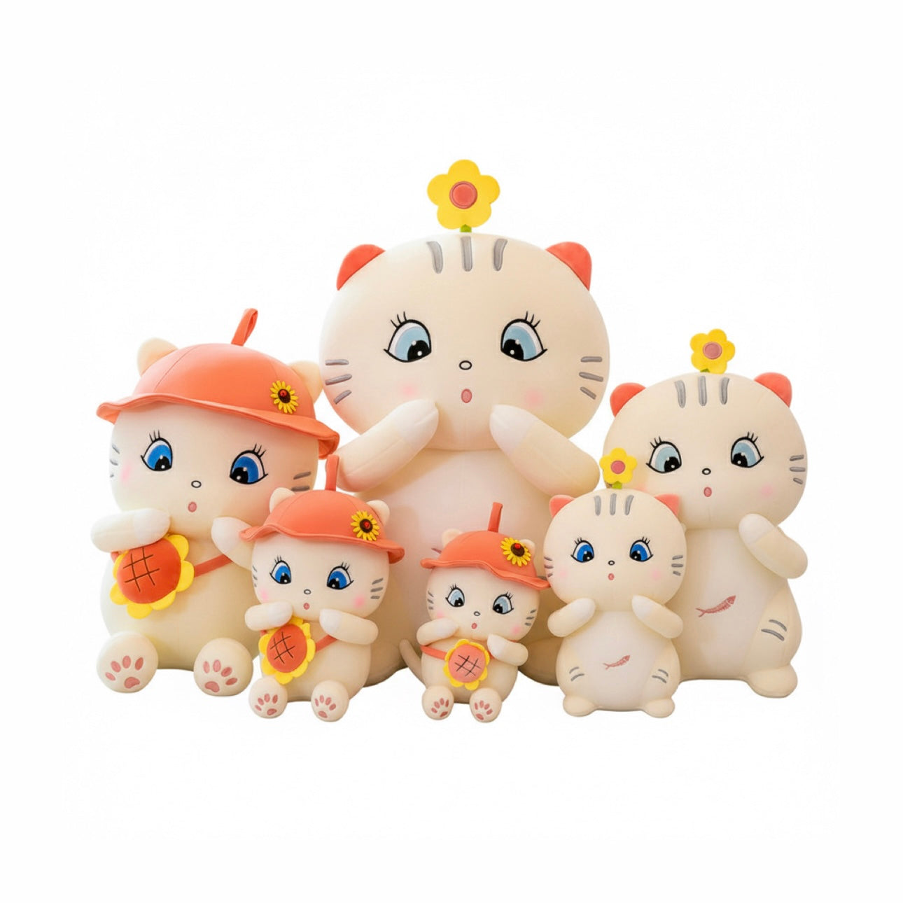 Sweet Whiskers Plush Kitty Pal Scratching Machine Doll