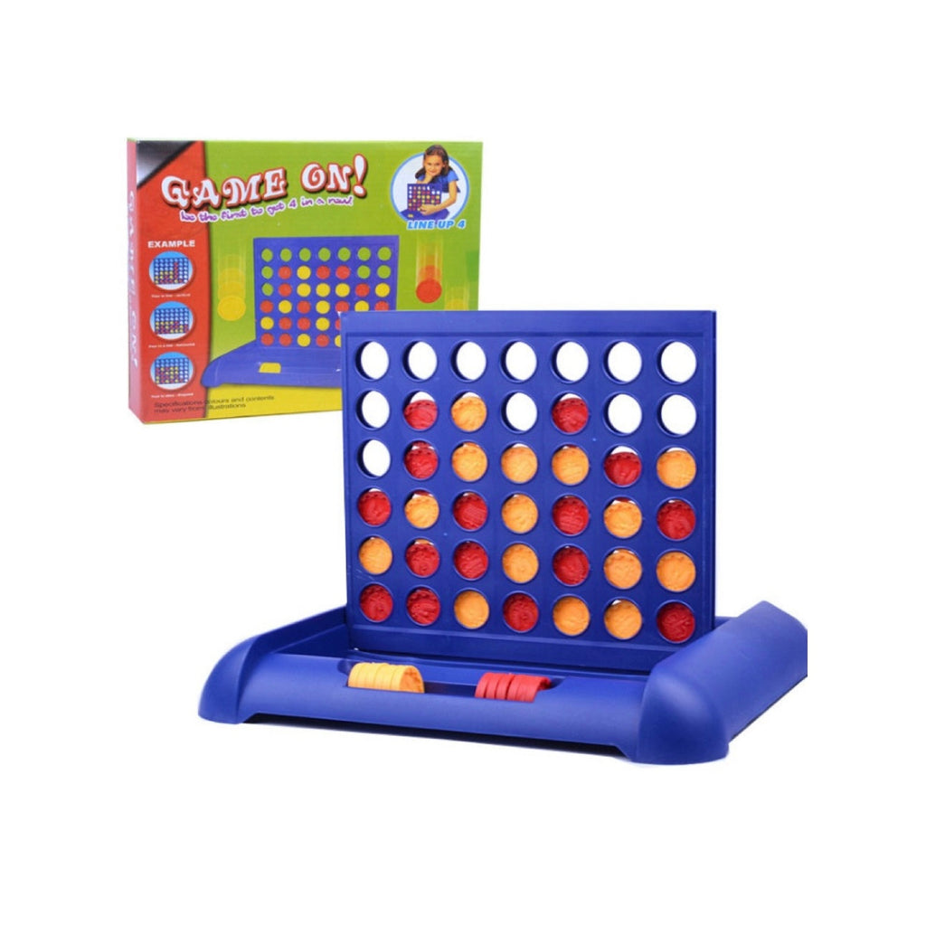 Game On! Line Up 4 - Vertical Strategy Game