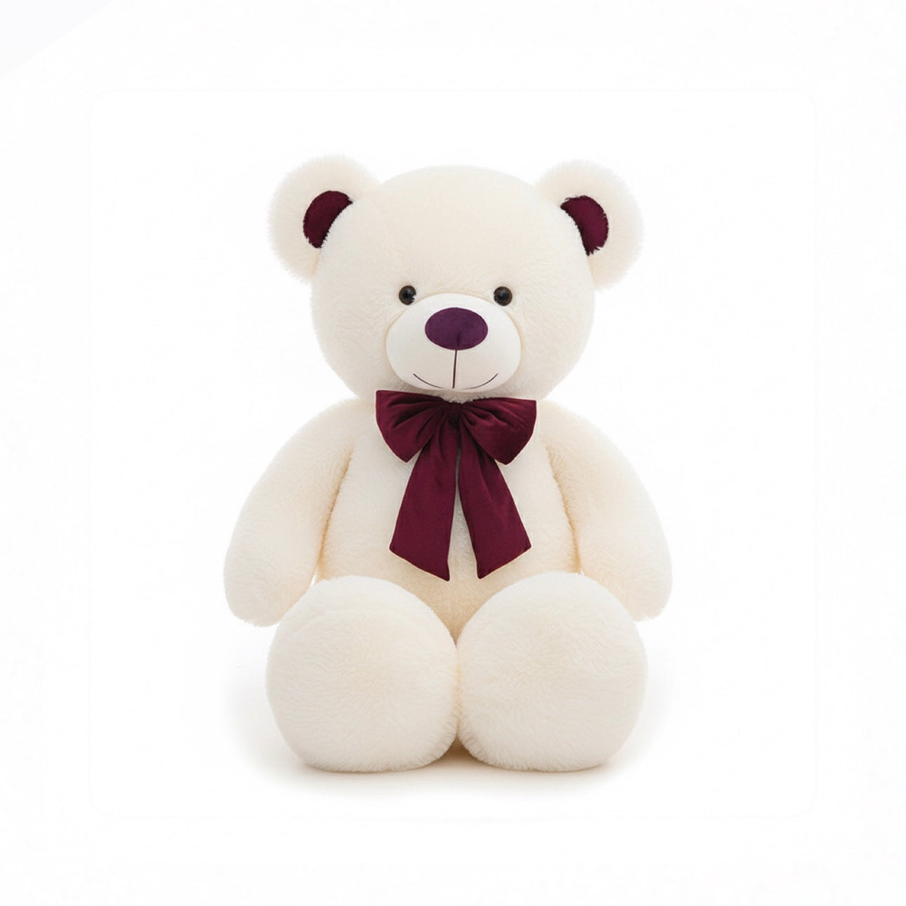 The Grande Cuddles Classic Plush Hug Cute Ribbon Teddy Bear