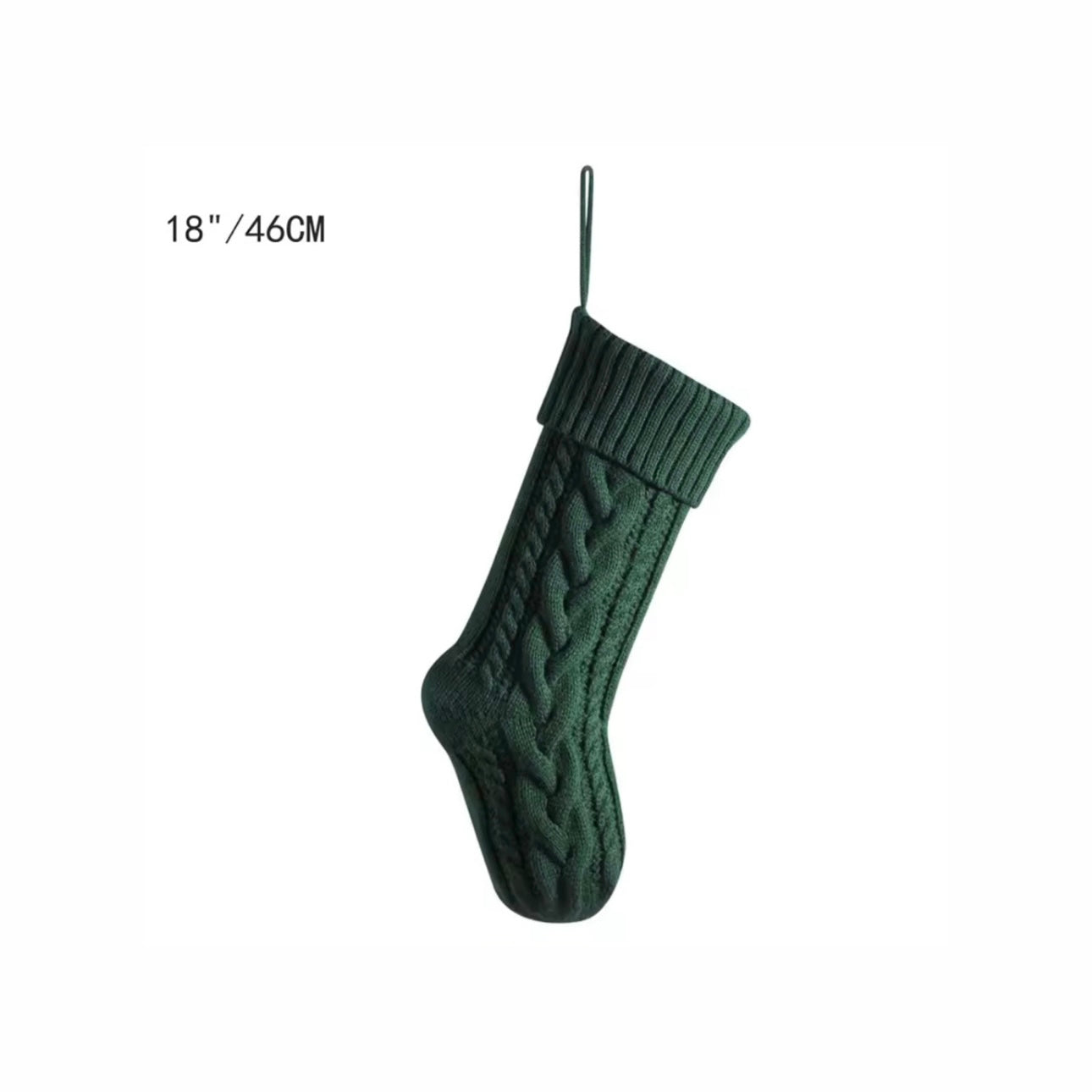 Cozy Cable-Knit Christmas Stockings Collection