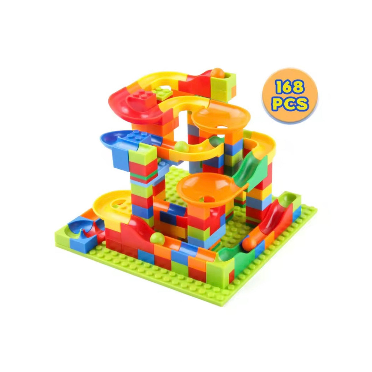 Rainbow Falls Marble Maze Construction Block Set