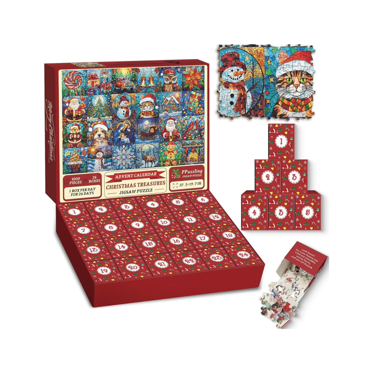 Christmas Puzzle Christmas Countdown Calendar