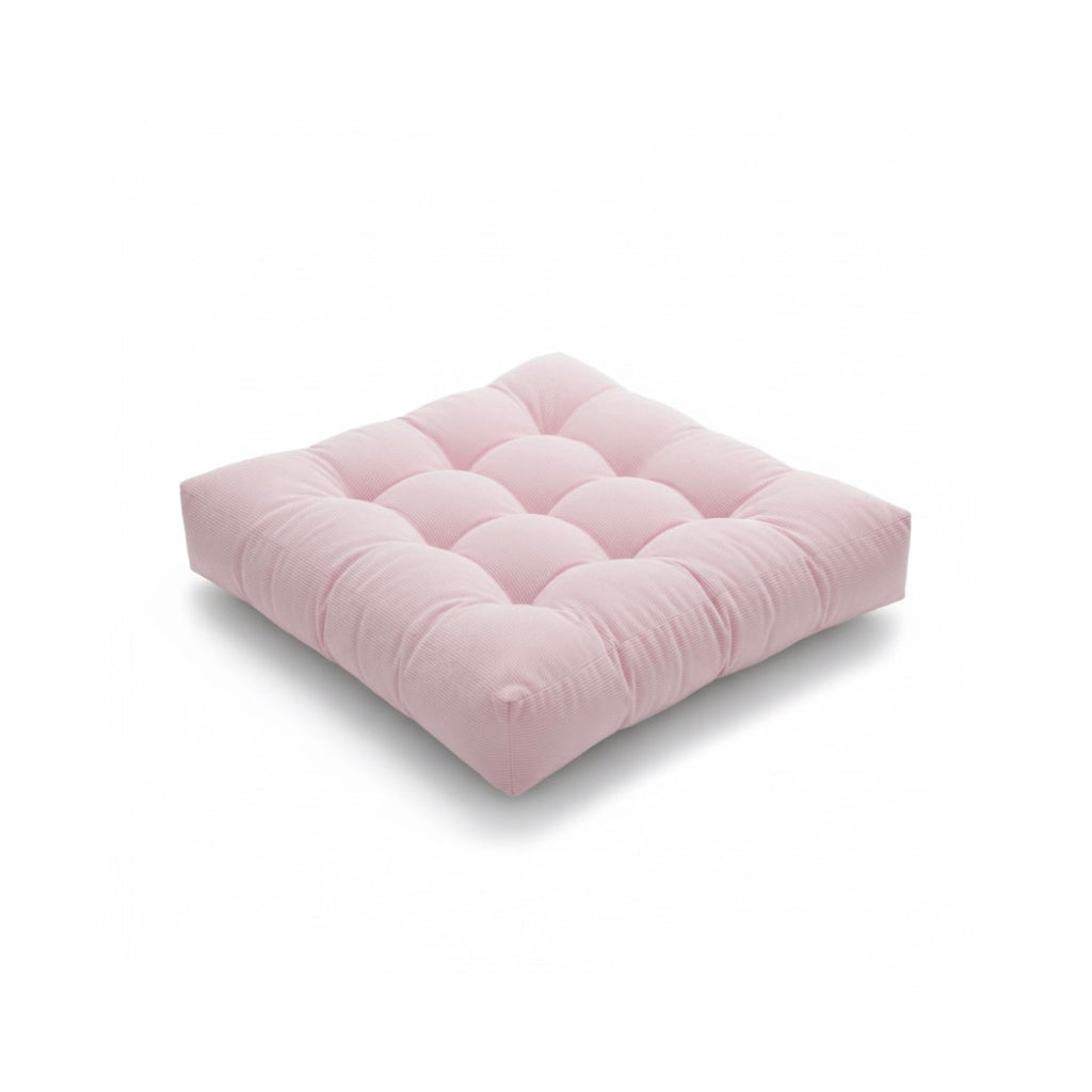 Cozy Corduroy Tufted Floor Cushion Collection