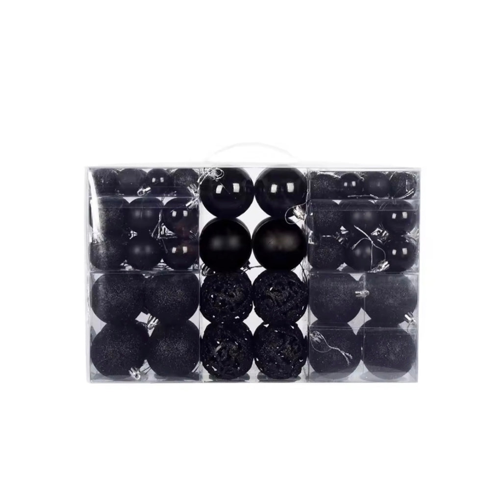 100-Piece Designer Shatterproof Ornament Mega-Set