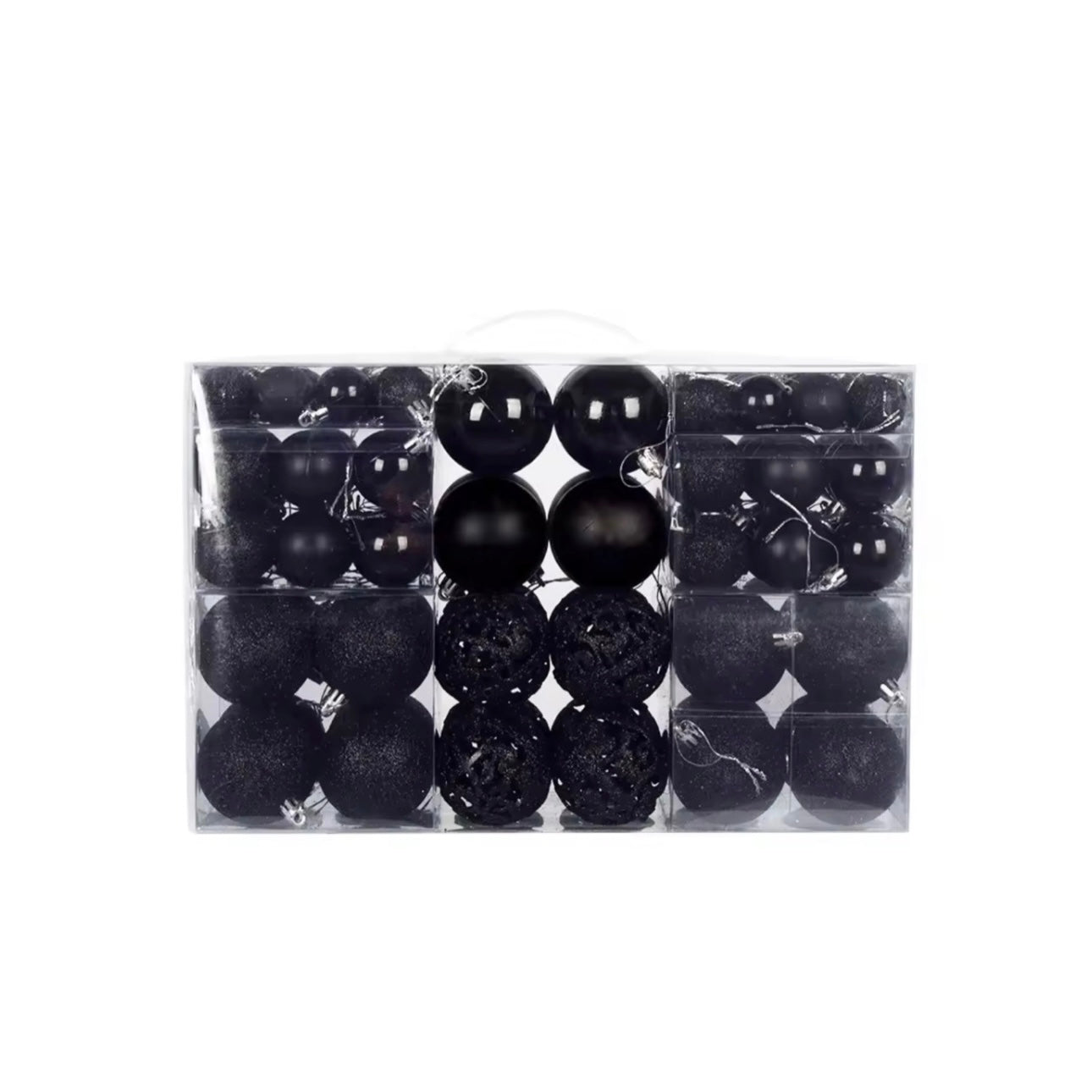 100-Piece Designer Shatterproof Ornament Mega-Set