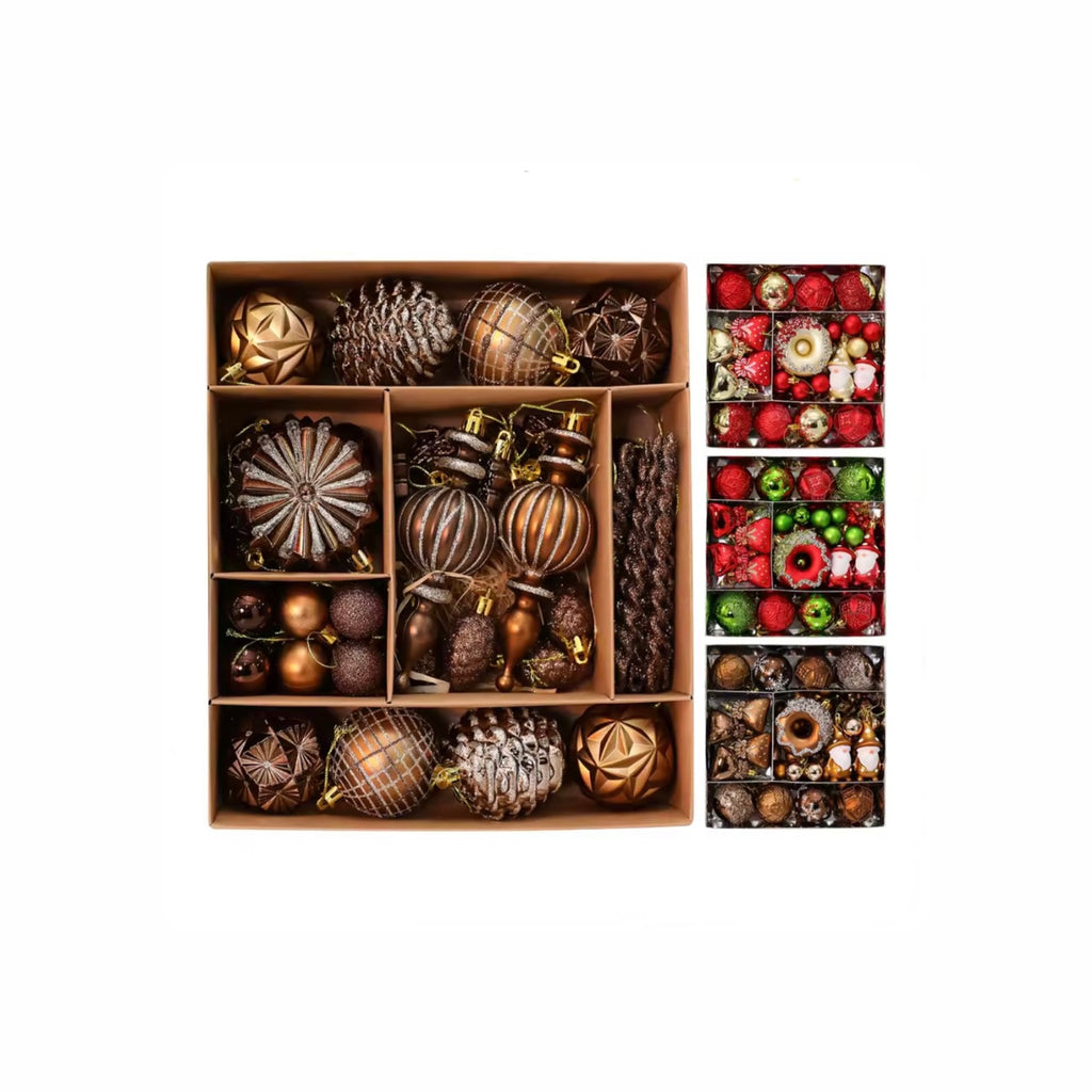 Regal Radiance Luxe Ornament Collection (32-Pieces)