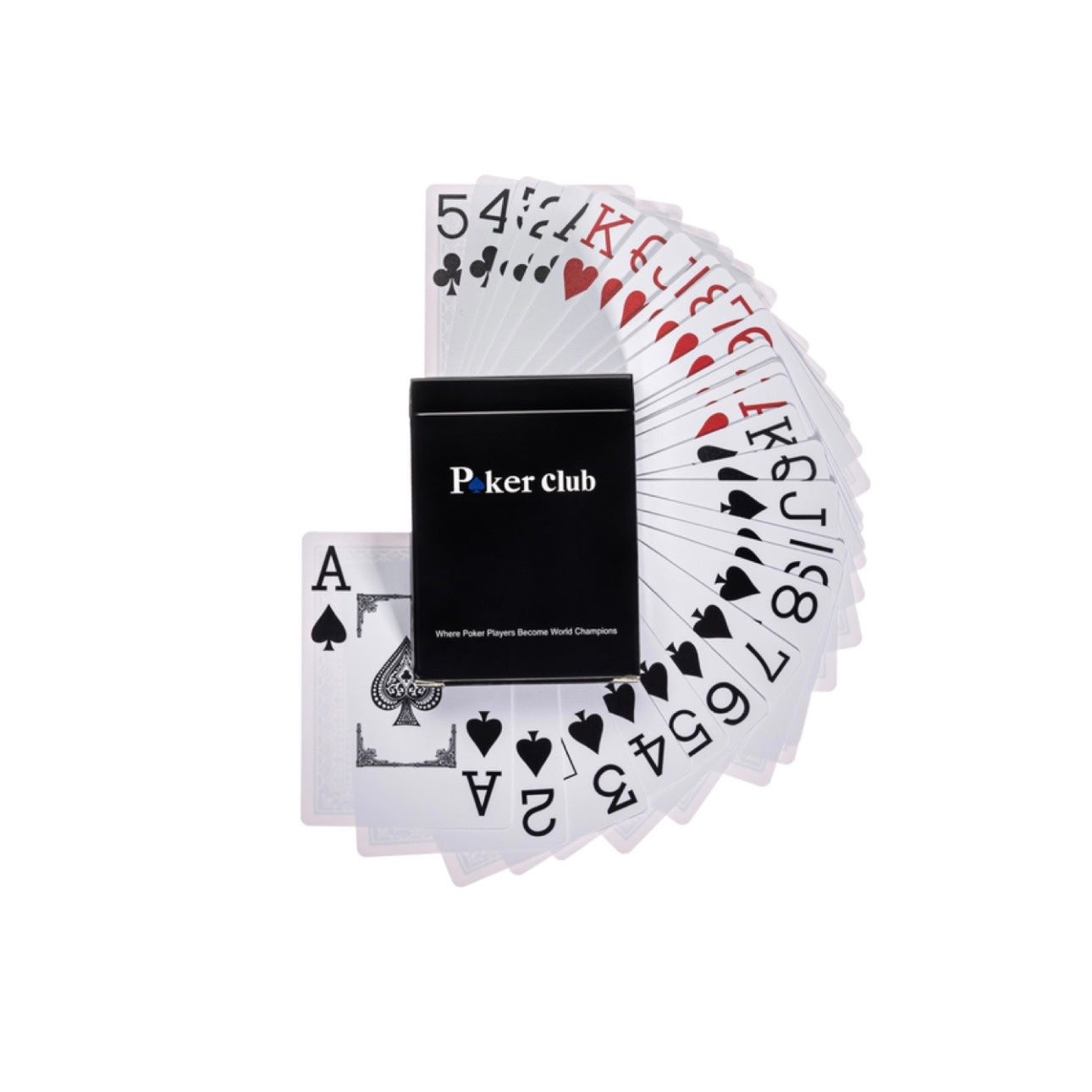 Poker Club Professional Playing Cards - Twin Deck Set (Red & Blue)