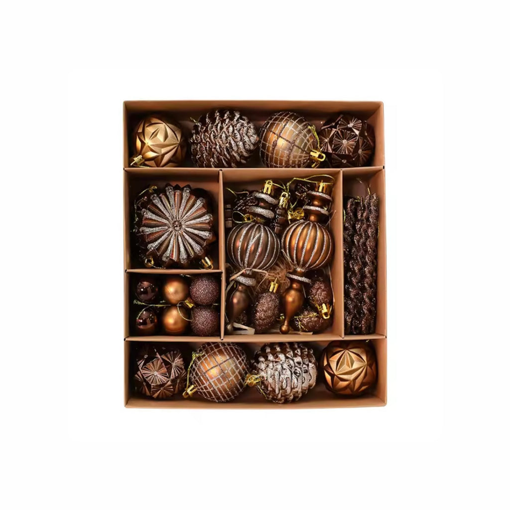 Regal Radiance Luxe Ornament Collection (32-Pieces)