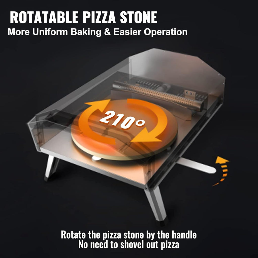 “Apertura" Multi-Fuel Portable Outdoor Pizza Oven