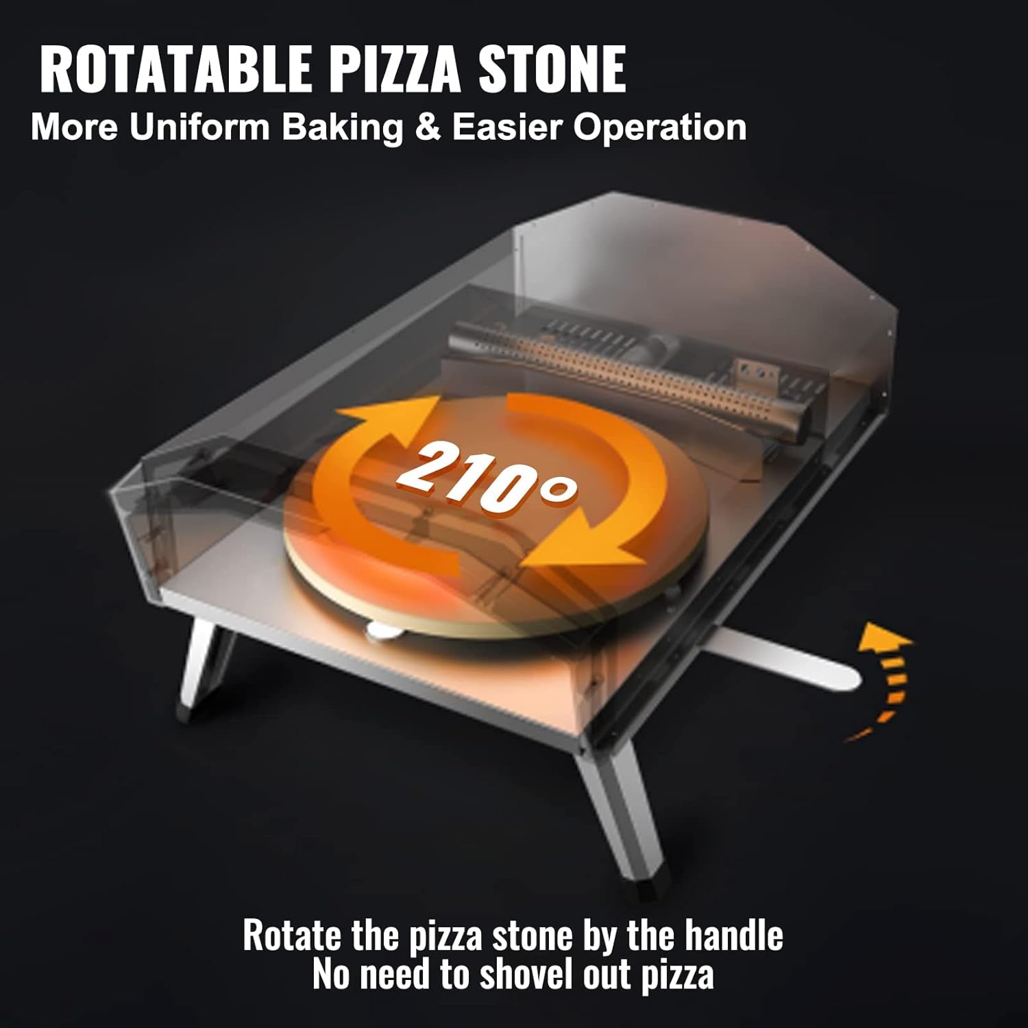 “Apertura" Multi-Fuel Portable Outdoor Pizza Oven