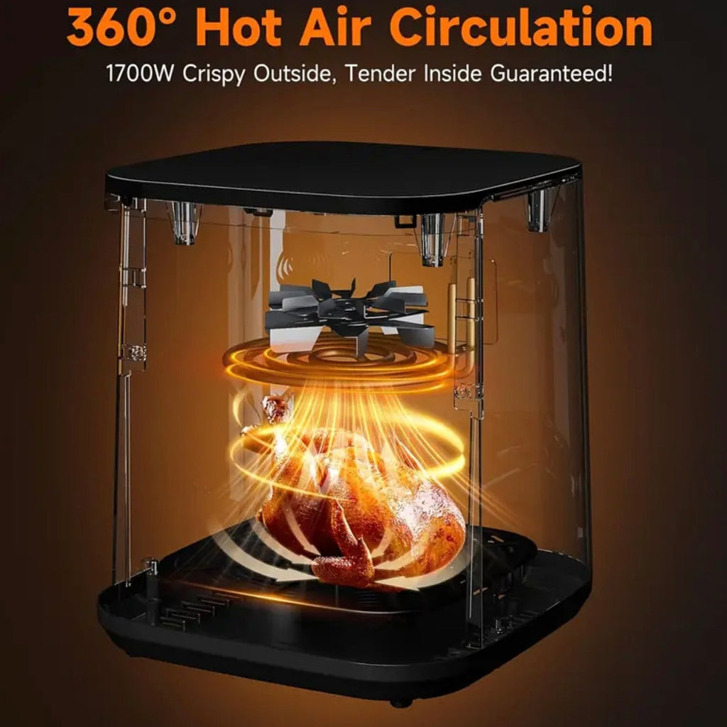 AuraView Compact Air Fryer Oven