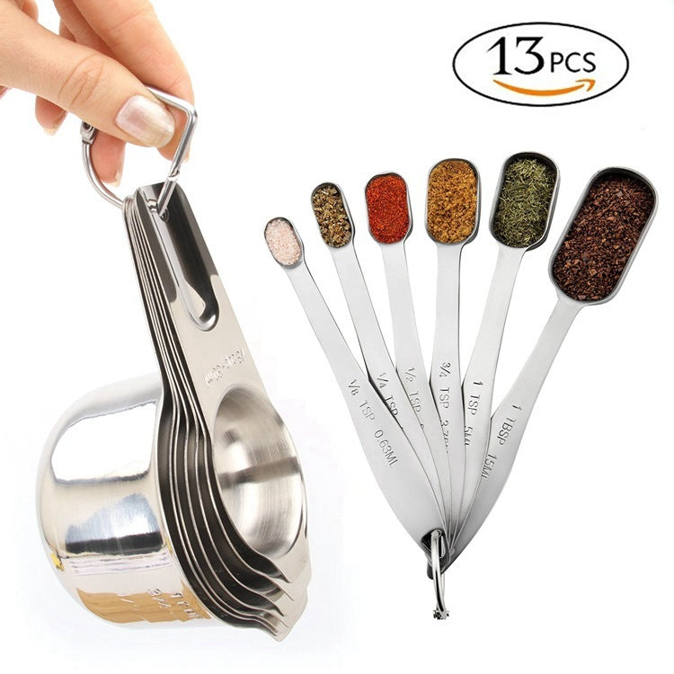 13 - PCS Set Measuring Spoon & Cup Baking Tool