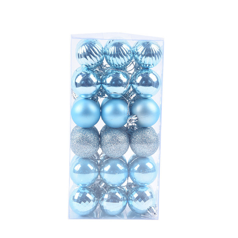 Deluxe Multi-Finish Christmas Ball Ornament Set (36-Pack)
